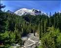 Mt. Rainier @ 4,392 m / 14,410ft.